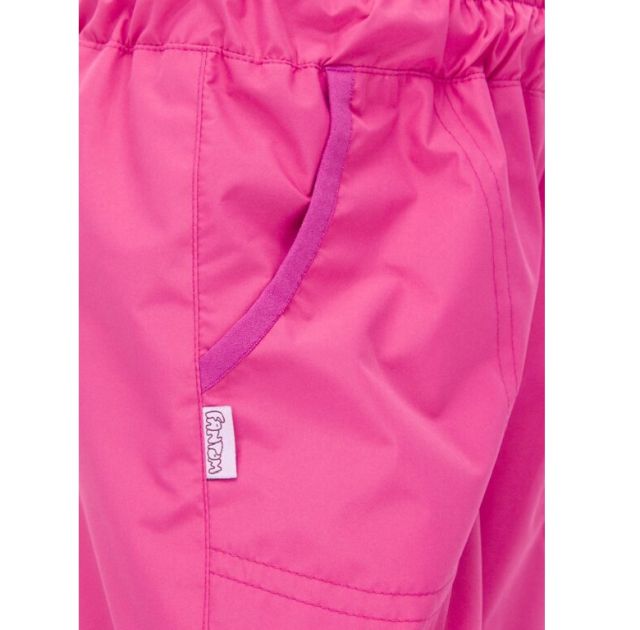 Fantom Dětské kalhoty OUTDOOROVÉ s bavlněnou podšívkou růžové
