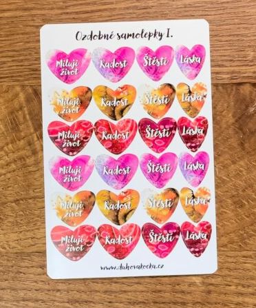 Lucie Ernestová Sada samolepek do diáře