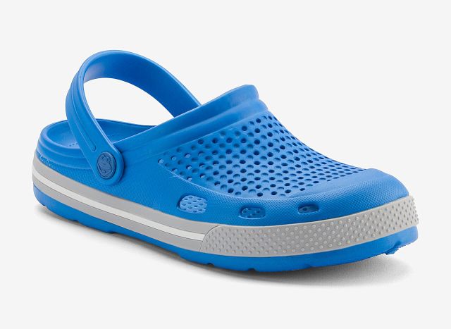 Coqui PÁNSKÉ SANDÁLY LINDO Sea blue/Khaki grey - až do vel. 45