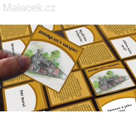 Didaktická hra Maxi chytré pexeso Česko hrou