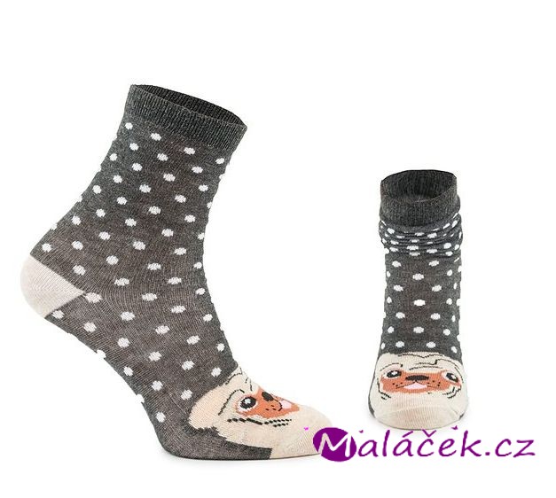 Pidilidi Veselé ponožky FUNNY PD0136-01 - dívčí 3 páry