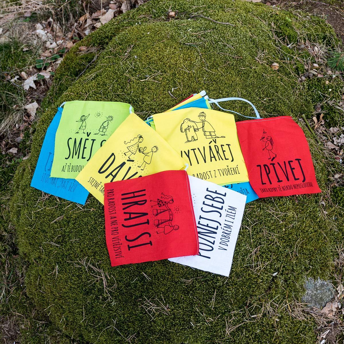 Lucie Ernestová Inspirační praporky velké