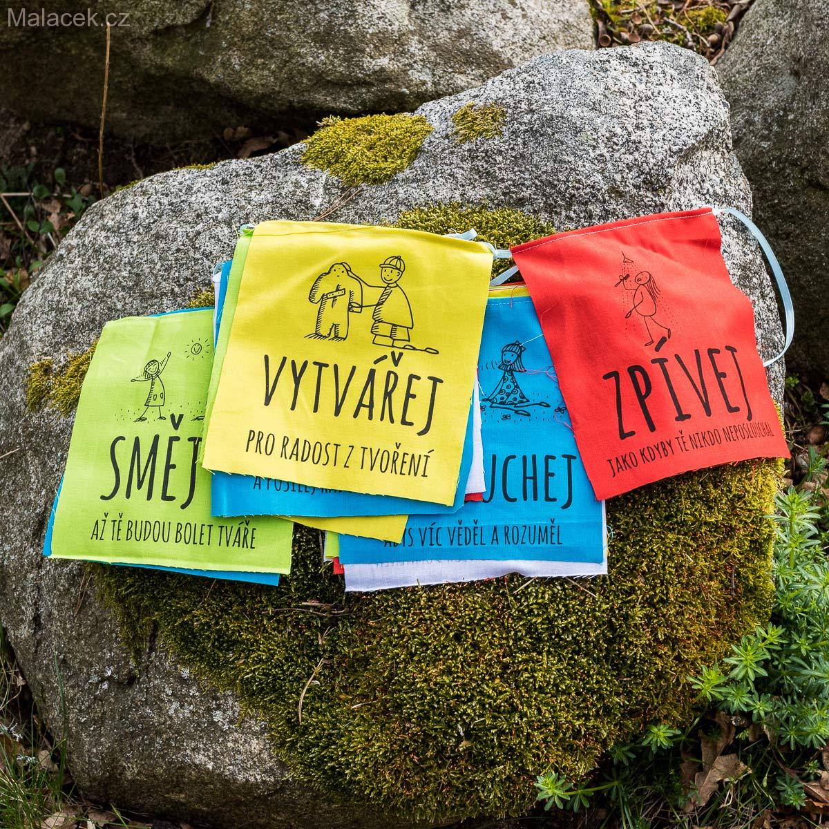 Lucie Ernestová Inspirační praporky velké