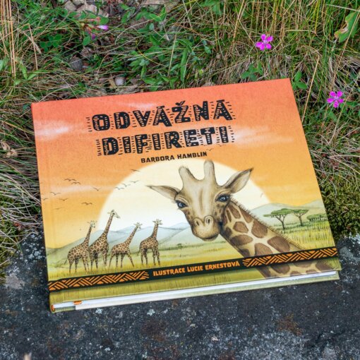 Kniha Odvážná Difireti, Barbora Hamblin, ilustrace Lucie Ernestová