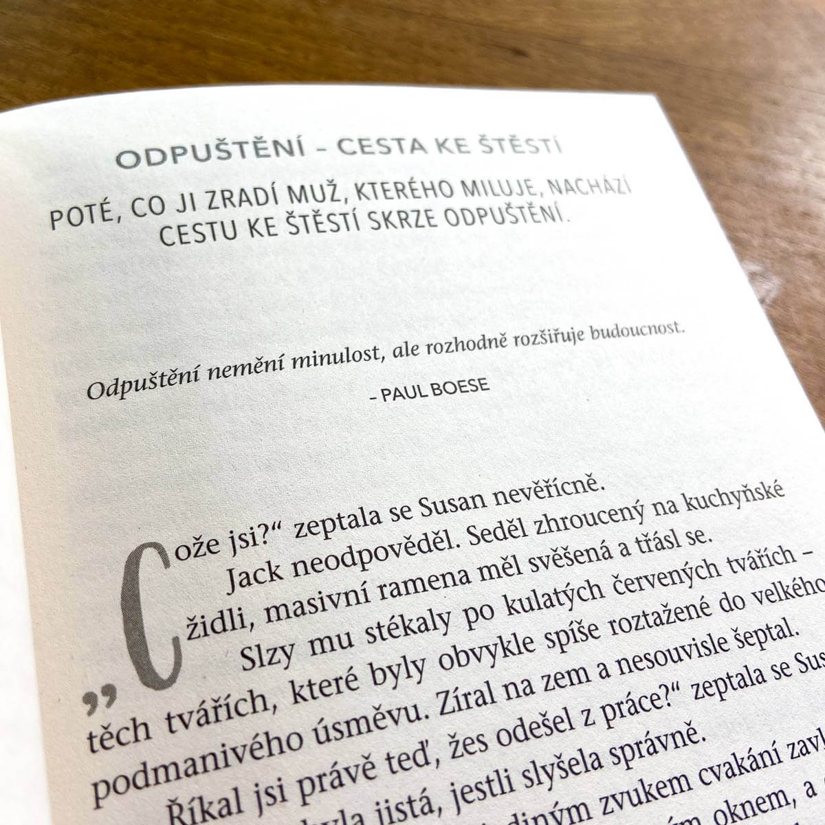 Kniha Příběhy štěstí, Will Bowen