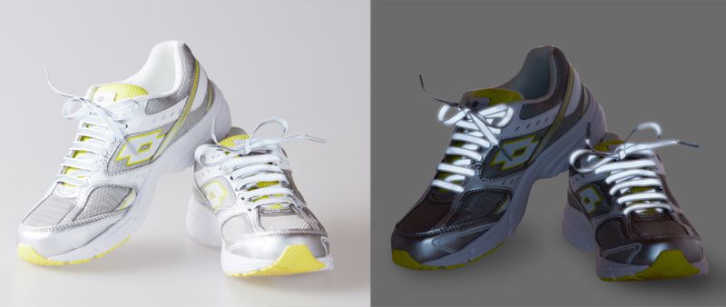 Altima Reflexní tkaničky světle modré