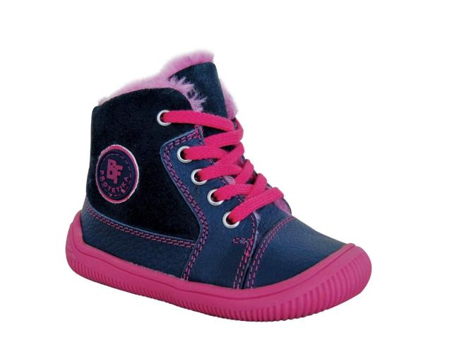 Protetika ZIMNÍ dětská barefoot obuv AMIS Fuxia, VEL. 20, 23