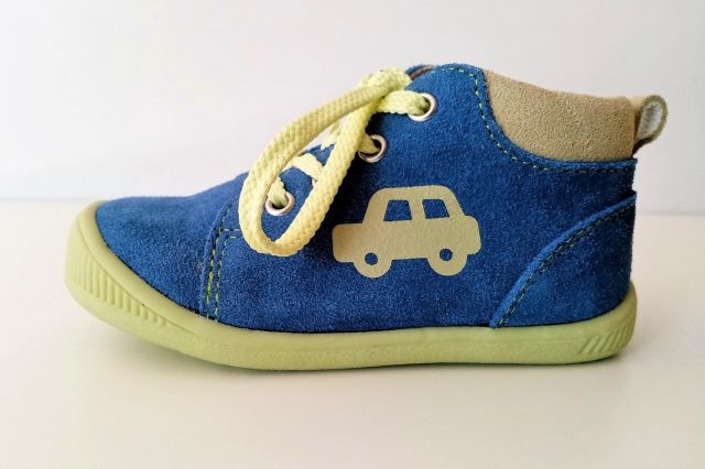 Protetika celoroční kožená obuv BABY Green VEL. 19 - VÝPRODEJ