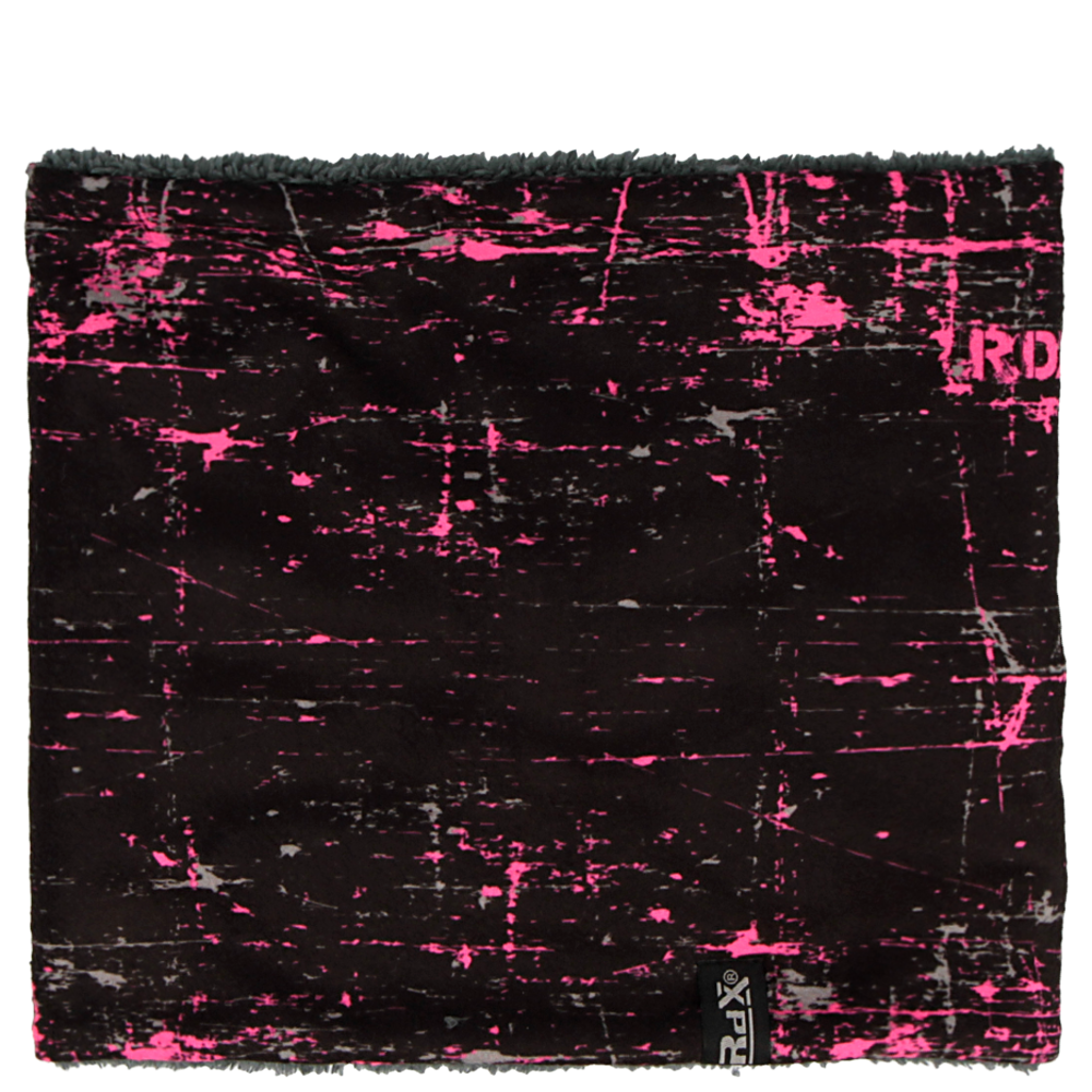 RDX Zimní čepice OLD, podšívka MERINO, černo-růžová