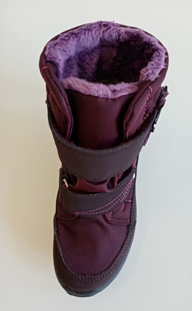 Ricosta GAREI Zimní obuv s membránou 90301-382 brombeer, vínová-bordó