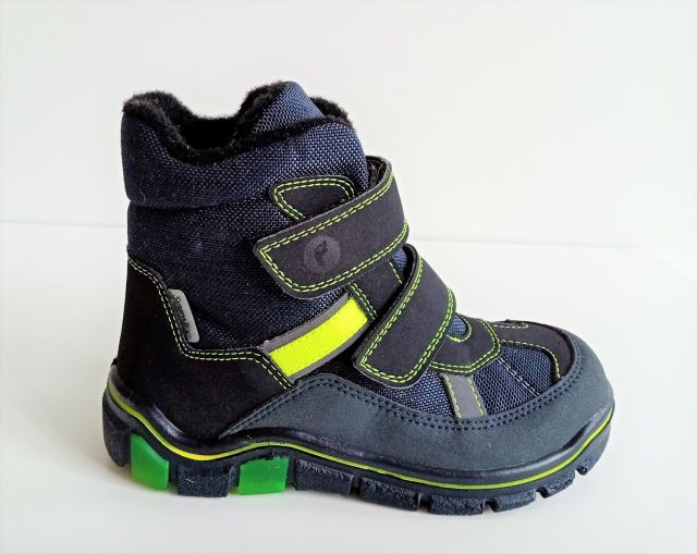 Ricosta GABRIS Dětská zimní obuv s membránou 52310-182, tmavě modrá Vel. 29, 30, 34, 35 - VÝPRODEJ