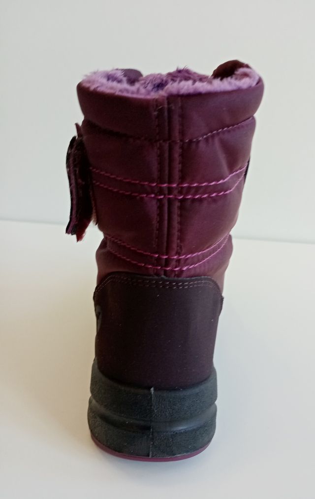Ricosta GAREI Zimní obuv s membránou 90301-382 brombeer, vínová-bordó