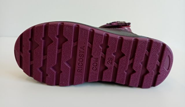 Ricosta GAREI Zimní obuv s membránou 90301-382 brombeer, vínová-bordó
