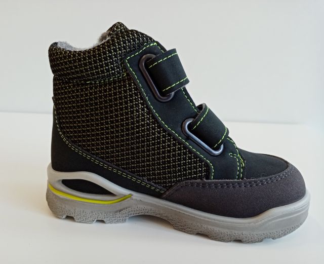 Ricosta LASSE Zimní obuv s membránou 39323-494 grigio, olivově zelená