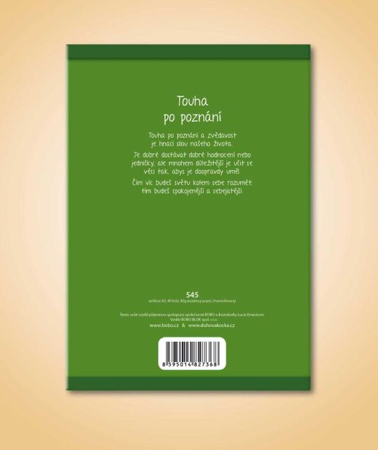 Lucie Ernestová Školní sešit 545 - Poznání - čtverečkovaný