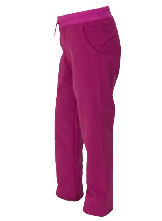 Fantom Softshellové Kalhoty SLIM STŘIH - RŮŽOVÉ