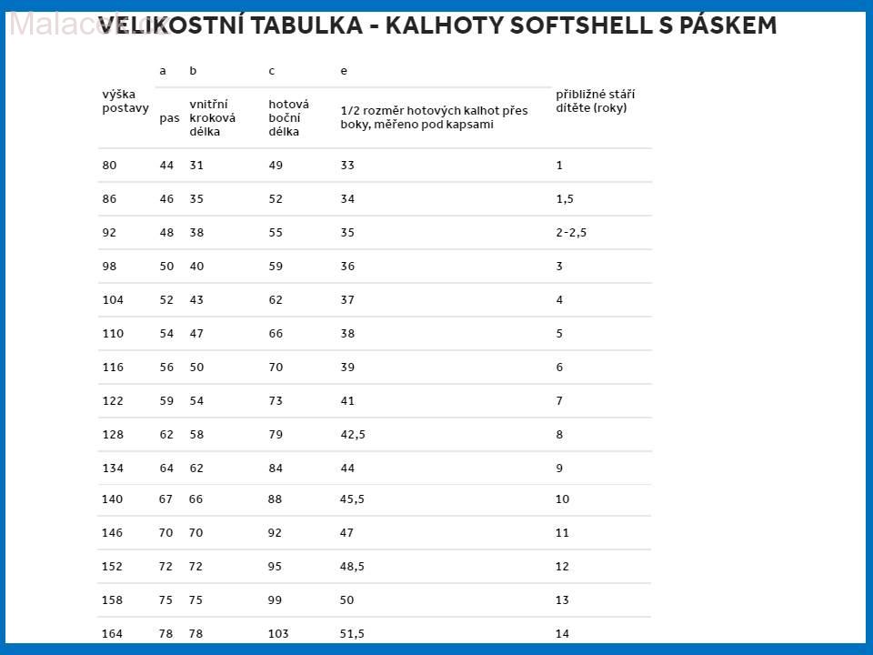Fantom Dětské kalhoty SOFTSHELL s páskem černé