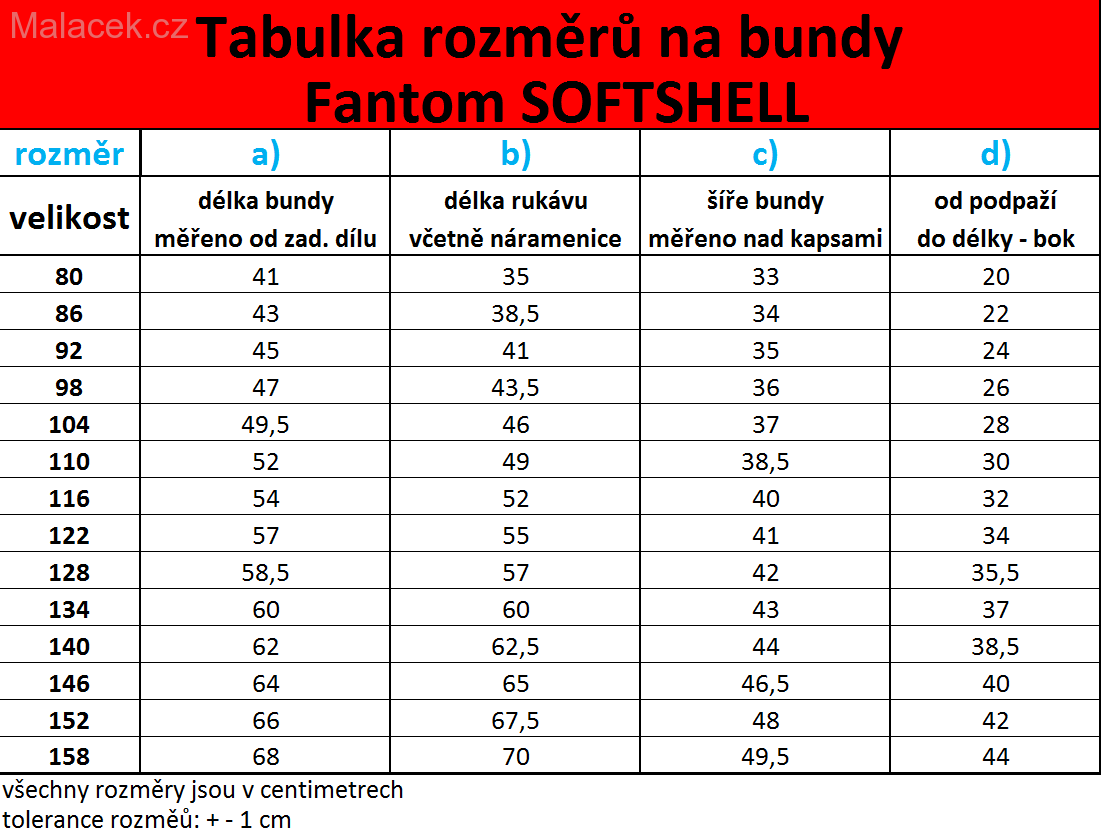 Fantom Dětská jarní prodloužená bunda SOFTSHELL červená