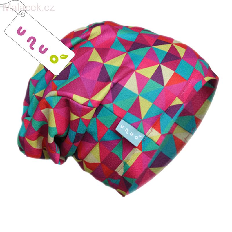 Unuo čepice Triangl, dívčí (růžová) VEL. XS, S