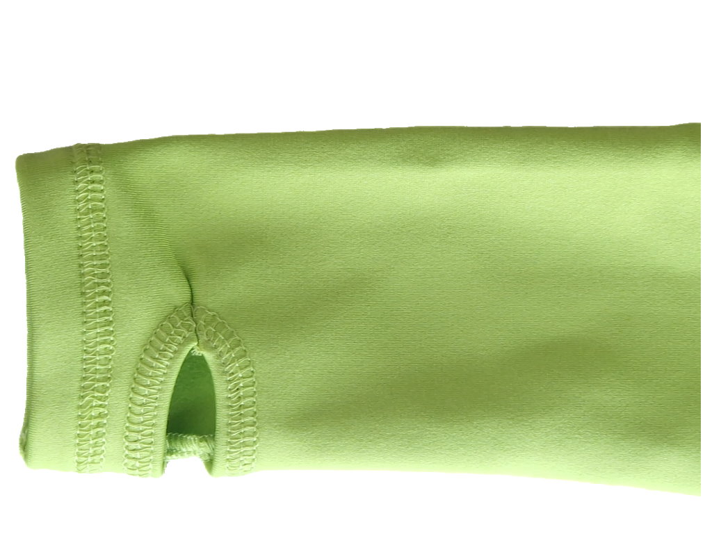 Fantom Funkční triko s počesem a stojáčkem, zelené jablko