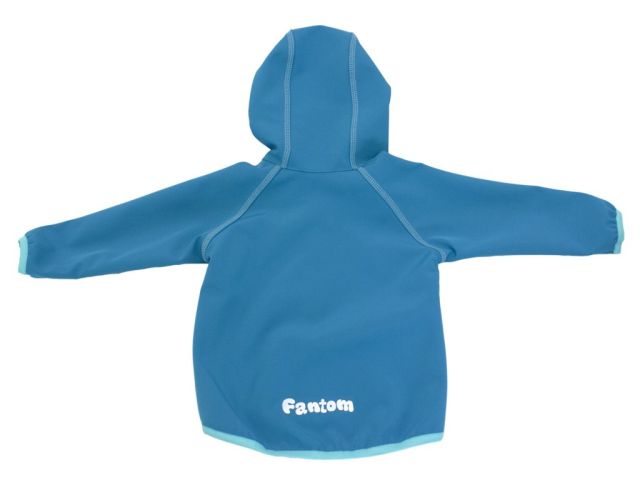 Fantom dětská kojenecká softshellová bunda tyrkysová