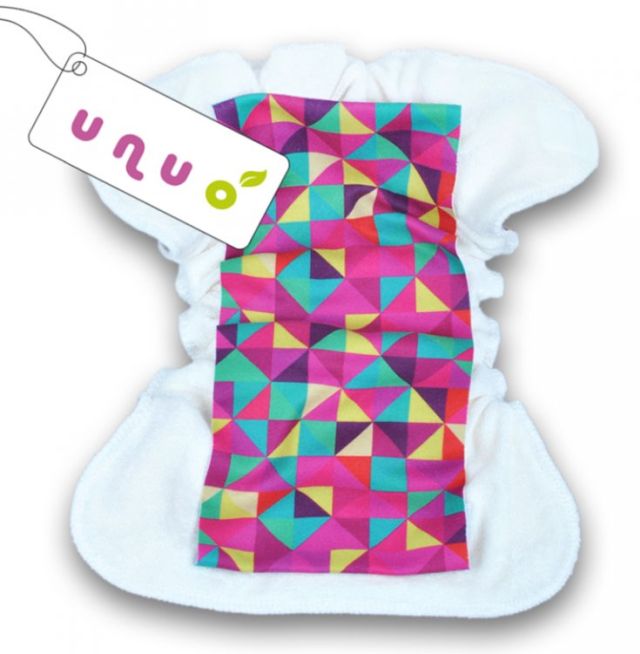 Unuo separační plena Triangl kluk - modro-zelený