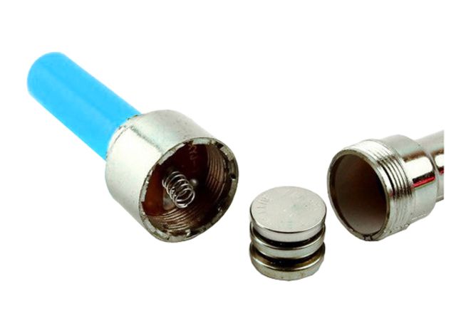 Altima LED svítící ventilek na kolo - zelená 2 ks