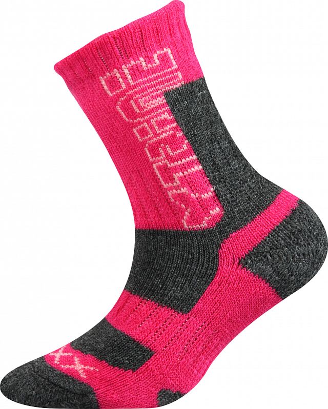VoXX dětské ponožky Matrix magenta