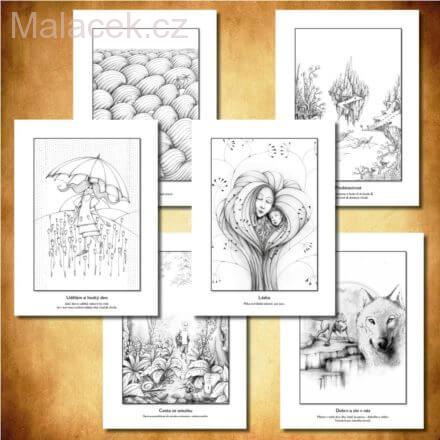 Lucie Ernestová Vymalovánky Cesta k sobě