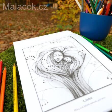 Lucie Ernestová Vymalovánky Cesta k sobě