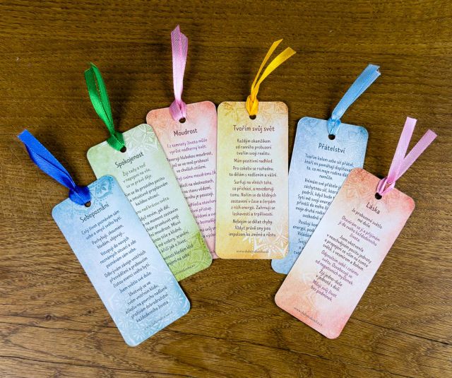 Lucie Ernestová Sada záložek s inspiračním textem č. 1