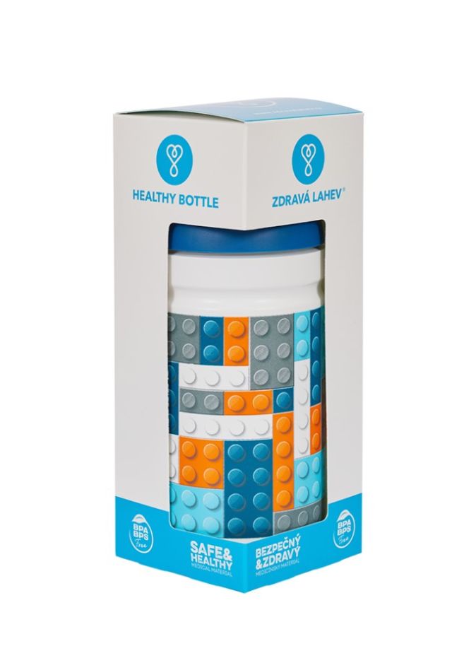 Zdravá lahev Kostičky 0,5 l - VÝPRODEJ