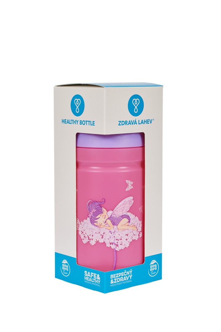 Zdravá lahev Květinová víla 0,5l