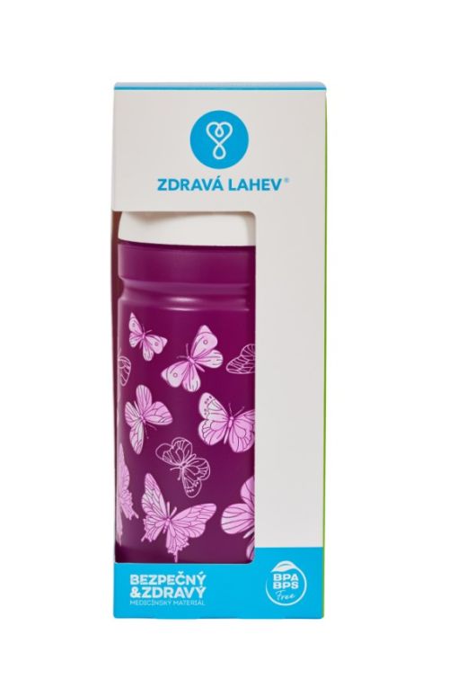 Zdravá lahev Motýli 0,5l - VÝPRODEJ