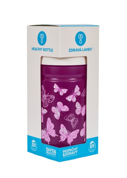 Zdravá lahev Motýli 0,5l - VÝPRODEJ
