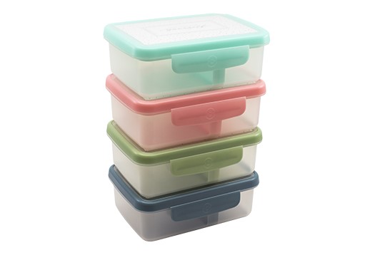 Zdravá sváča Svačinový box SCANDI šedomodrá 2178 - VÝPRODEJ