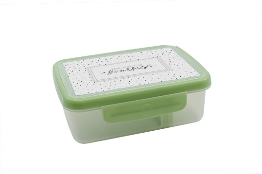 Zdravá sváča Svačinový box SCANDI olivová 557 - VÝPRODEJ