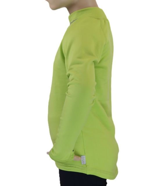 Fantom Funkční triko s počesem a stojáčkem, zelené jablko