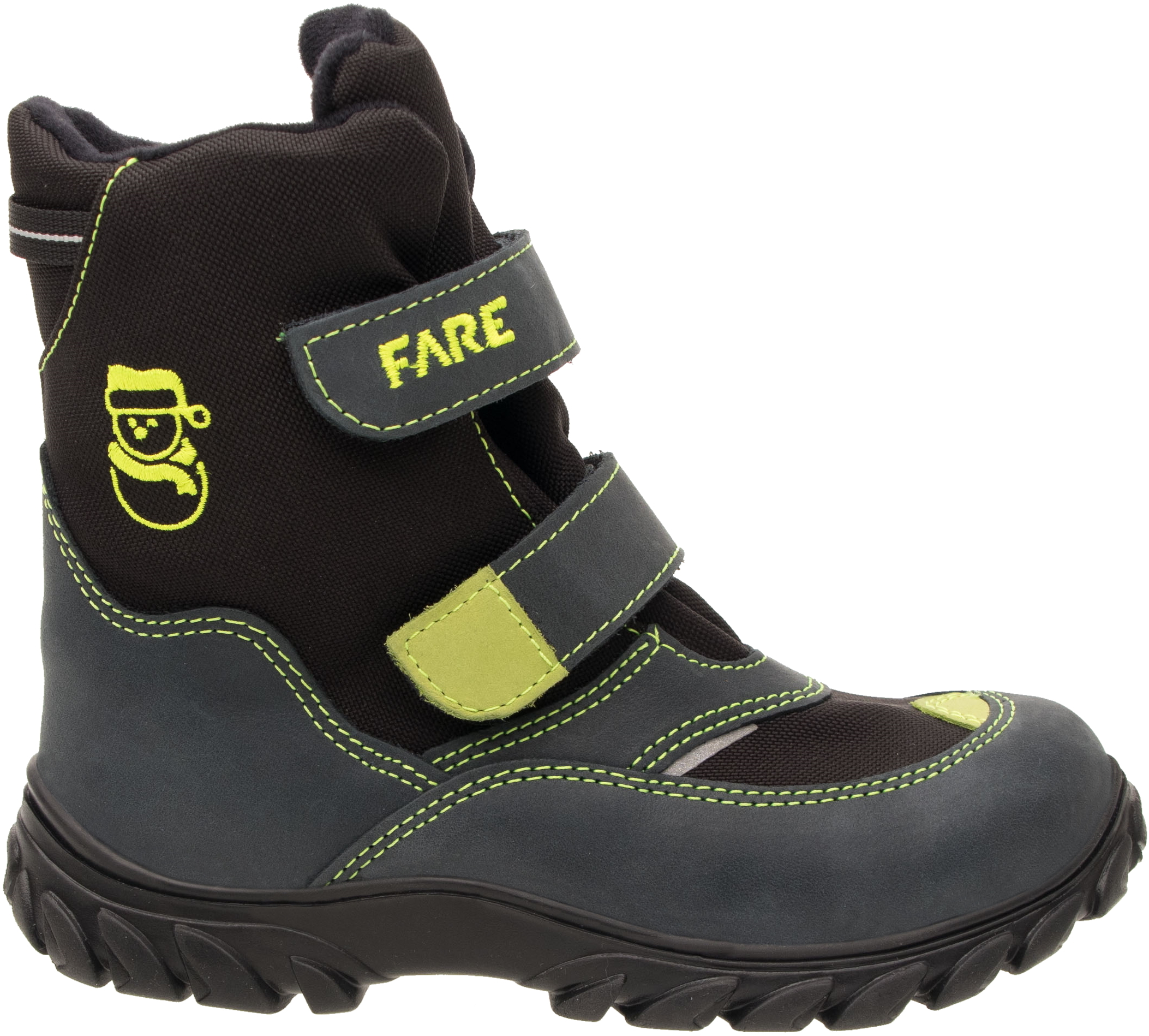 FARE Dětské zimní nepromokavé boty 848861 VEL. 24, 26 - VÝPRODEJ
