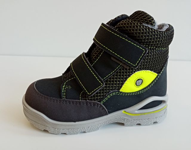 Ricosta LASSE Zimní obuv s membránou 39323-494 grigio, olivově zelená