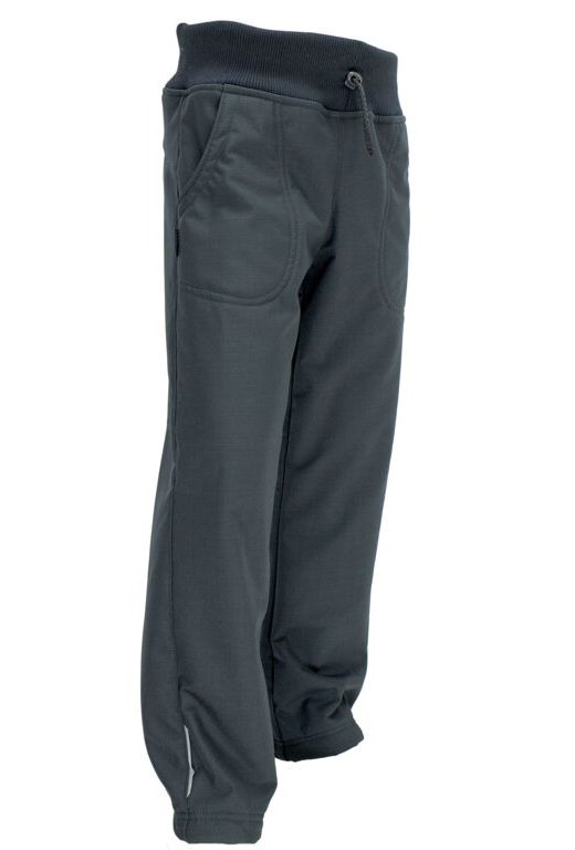 Fantom ZIMNÍ kalhoty softshell s beránkem černé