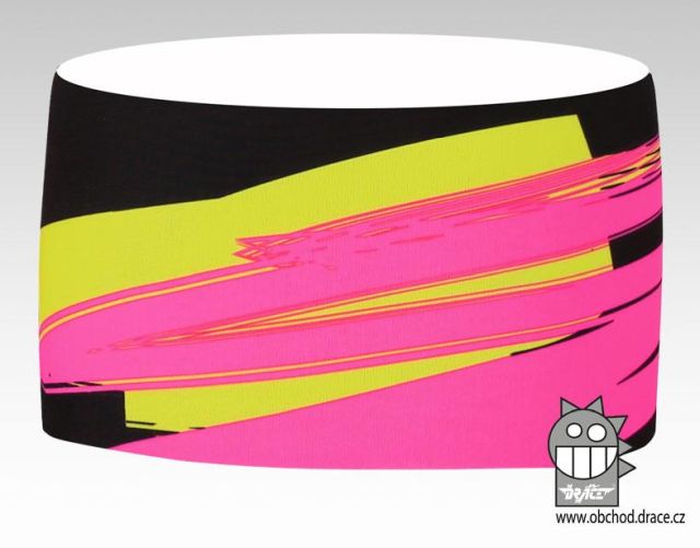 Dráče Čelenka funkční Baldo vzor 15 růžové čáry barevná